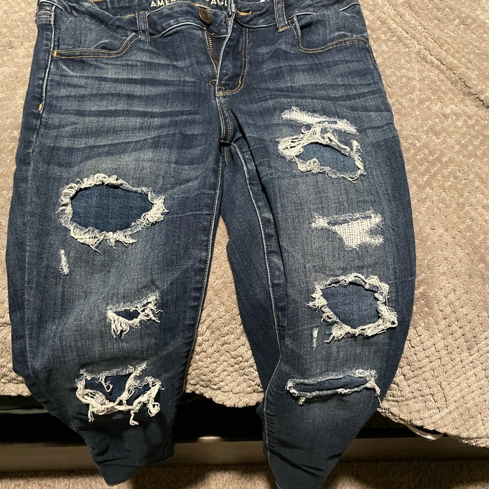 American Eagle Ripped Jeans